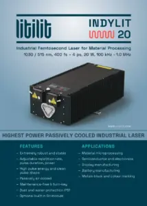 20w ultrashort pulse femtosecond laser source image