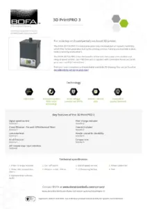 3d printpro 3 print fume extractor system