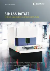 Automatic laser welding machine rotary index