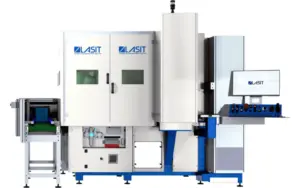 Automatic name tag laser marking machine