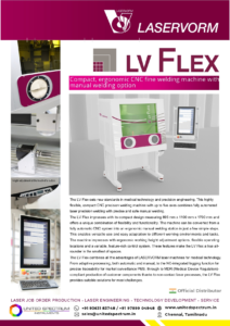 Compact cnc precision laser welding machine