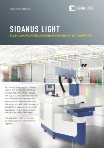 Flash lamp pumped laser welding machine