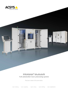Laser texturing machine