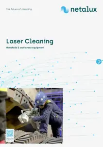 Mobile laser cleaning machine