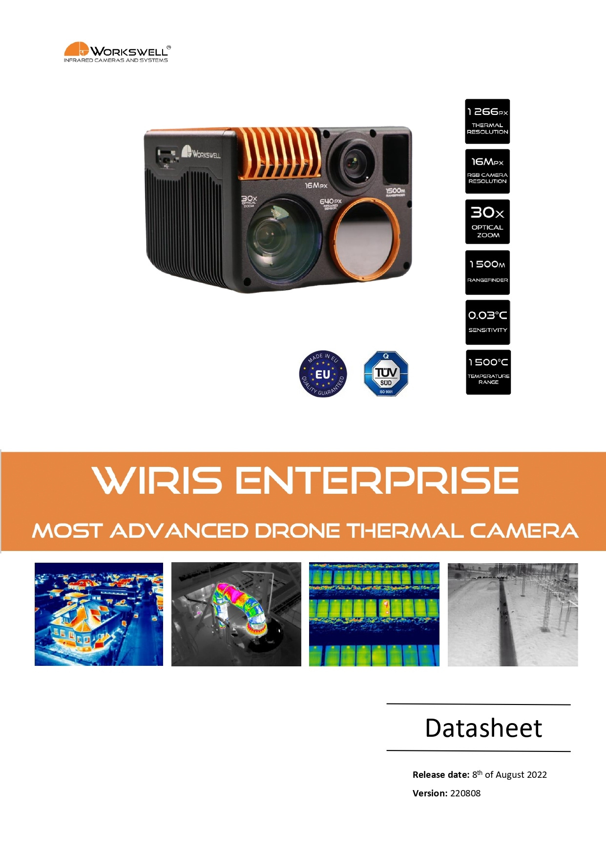 Advanced Multisensor Infrared Aerial UAV-UGV Drone Camera ...