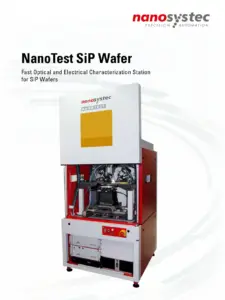 Advanced optical electrical characterization system silicon photonics wafers