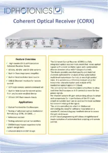 Coherent optical receiver