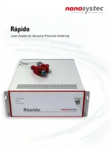 Nanosystec rapido laser system selective precision soldering