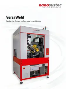 Nanosystec versaweld precision laser welding system semiconductor packaging