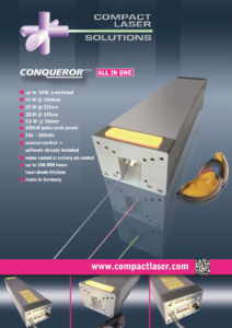 High power diode pumped laser marking source