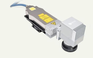 High power green laser marking
